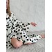 Kimono viscose robe with flowers 